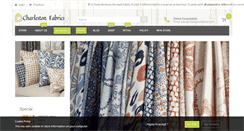 Desktop Screenshot of charlestonfabrics.com